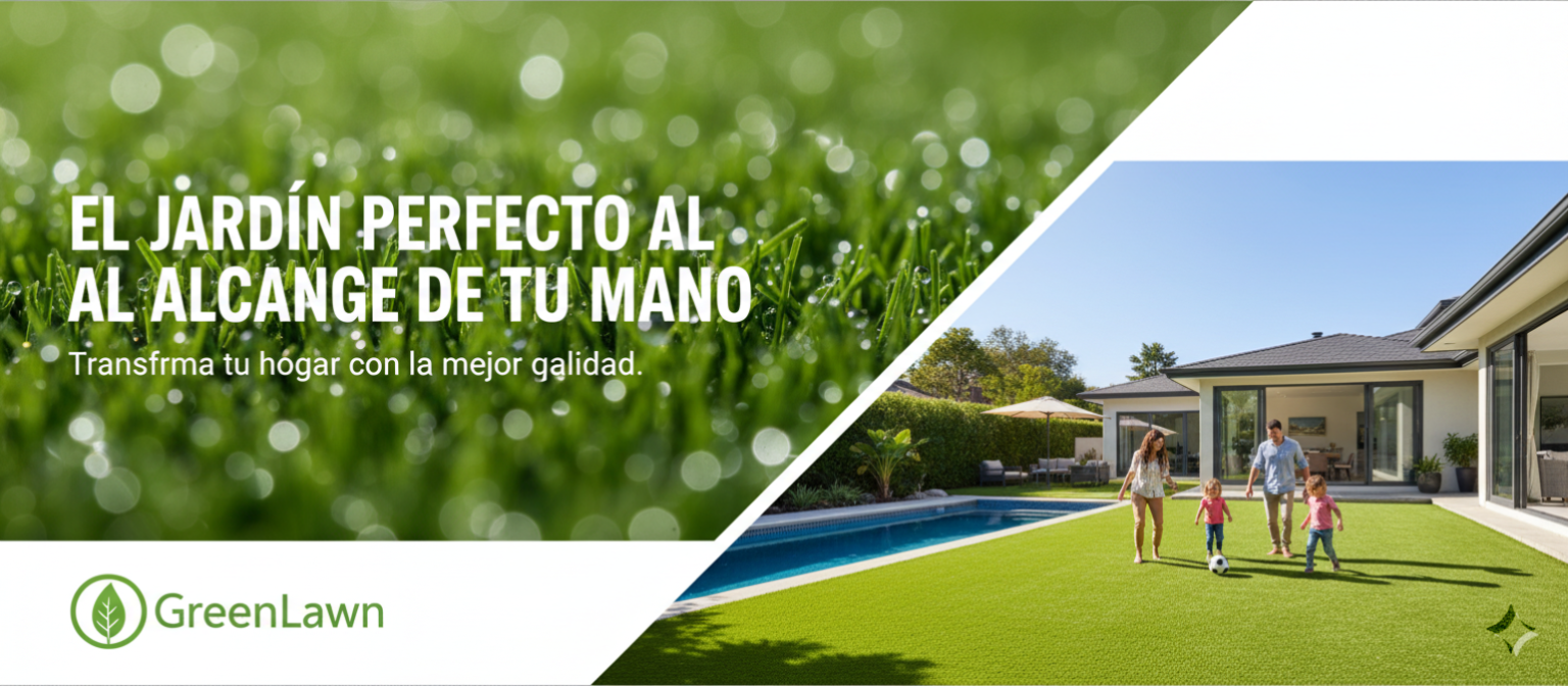Césped Artificial – Para Jardín, Terraza o Balcón